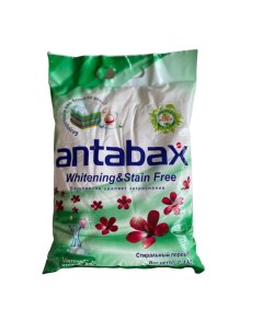 Порошок стиральный суперочищающий с отбеливающим эффектом 2 4 кг Antabax