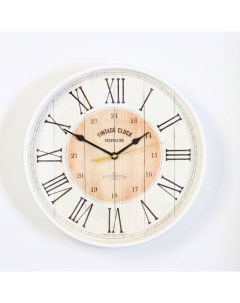 Часы настенные серия Классика d 30 5 см плавный ход Troyka