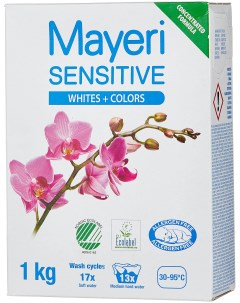 Порошок стиральный Sensitive универсальный 1 кг Mayeri
