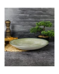 Тарелка глубокая Stoneware Selene 28 см каменная керамика Porland