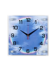 Часы настенные 21 Век Облако Рубин