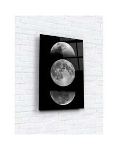Картина на стекле луна 3 40x60 арт WBR 07 816 04 Artabosko