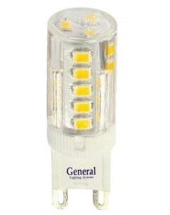 Лампа светодиодная GENERAL G9 7W 4500K арт 612979 5 шт Nobrand