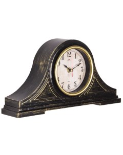 Часы 35х18 см корпус черный с золотом Классика Рубин