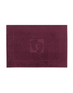 Махровое полотенце Ножки АРТ Дизайн Темно бордовый 50 х 70 Артпостель