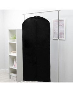 Чехол для одежды зимний 140 60 10 см спанбонд цвет чёрный Nobrand