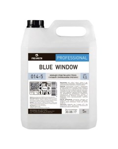 Средство для мытья стекол и зеркал 5 л BLUE WINDOW щелочное концентрат 014 5 Pro-brite