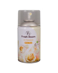Освежитель воздуха сменный баллон Белая роза 250 мл Fresh room