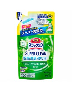 Моющее средство КAO Magiclean Super Clean для ванной комнаты с ароматом зелени 330 мл Kao