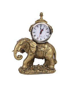 Часы ТПК Слон на камне 31 см Полиформ
