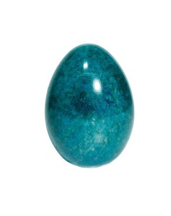 Сувенир из натурального камня Оникс Яйцо 7х5 см зеленое T&z_mineral