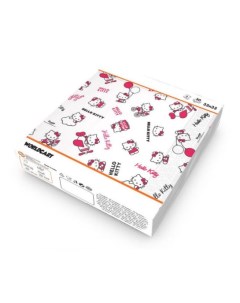 Бумажные салфетки Hello Kitty 3 х слойные 30 листов 32х32 см 160 г World cart