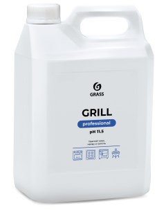 Чистящее средство для кухни Grill Professional жироудалитель антижи 5л Grass