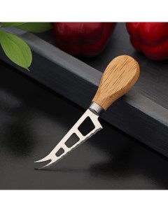 Нож для сыра Ломоть ручка из гевеи 13 2x3 2 см Доляна