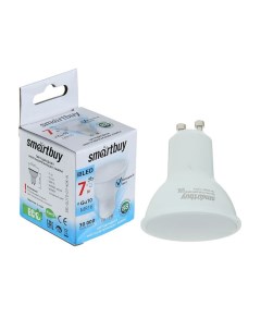Лампа cветодиодная Smartbuy MR16 7 Вт GU10 4000 К дневной белый Nobrand