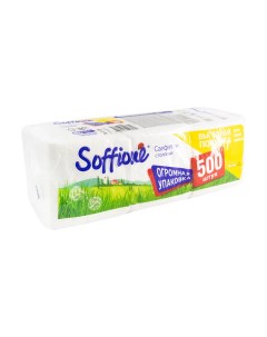 Салфетки бумажные Soffione 500 шт Bonhome