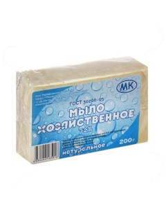 МК Мыло хозяйственное 72 200гр в п п пленке с этикеткой 1 шт Московская мыловаренная компания