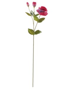 Искусственный цветок Лизиантус красный Most flowers