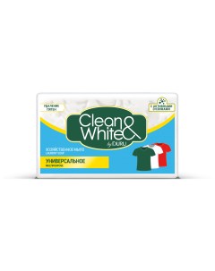 Хозяйственное мыло для всех типов стирки 120 г Clean&white