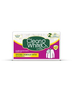 Хозяйственное мыло Clean White Против пятен для всех типов стирки 120 г Duru