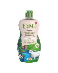 Средство Bio Care без запаха для мытья посуды овощей и фруктов 450 мл Biomio