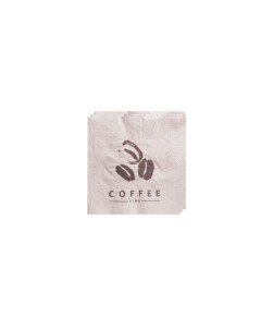 Салфетки бумажные Coffee time двухслойные сервировочные 33 х 33 см 25 шт Bouquet