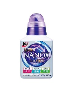 Гель для стирки Top Super Nanox концентрат для контроля за неприятными запахами 400г Lion