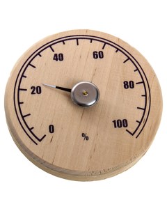 Термометр открытый круглый для бани Obsi