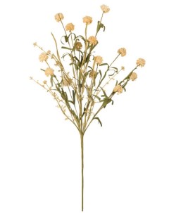 Искусственный цветок Пушистик полевой желтый 65 см Вещицы