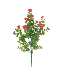 Искусственные цветы Полевой цветок красные 30 см Engard