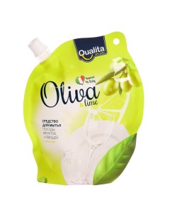Средство для мытья посуды Olive Lime 450 мл Qualita