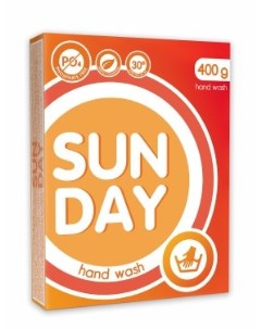 Стиральный порошок Sunday универсальный ручная стирка 400 г Сонца
