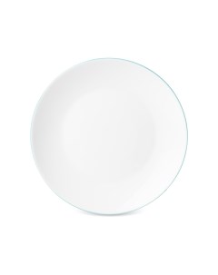 Тарелка десертная Color Line White Basic белая 19 см Yuefeng