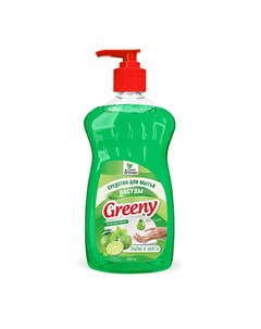 Средство для мытья посуды Greeny Premium с дозатором 1000 мл CG8140 Clean&green