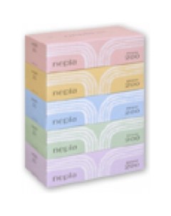 Салфетки Premium Soft 180 листов уп 5шт Nepia