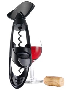 Штопор Twister Corkscrew Black вращательный Vacu vin