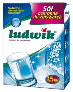 Соль для посудомоечной машины 1 5 кг Ludwik