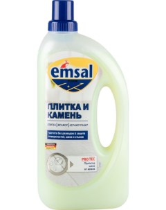 Универсальное чистящее средство для мытья полов для камня и кафеля 1 л Emsal