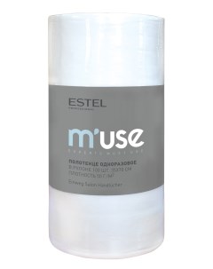 Полотенце M USE одноразовое PROFESSIONAL в рулоне 35 х 70 см 100 шт Estel