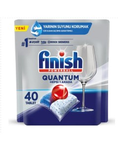 Таблетки для посудомоечных машин Quantum 40 шт Finish