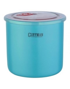 Банка для сыпучих продуктов Ceramics 1 л голубой Guffman