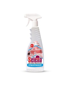 Антибактериальное моющее средство для любых поверхностей с распылителем 500 мл Selena