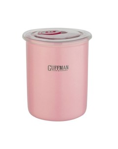 Банка для продуктов Ceramics 0 6л цвет розовый Guffman