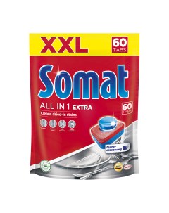 All in 1 Extra таблетки для посудомоечной машины 60 шт 1 25 кг Somat