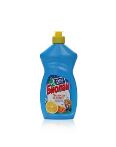 Средство для мытья посуды Апельсин и Лимон 450г Биолан