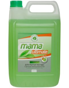 Средство для мытья посуды конц с аром зеленого чая 5л 1551801 Mama ultimate