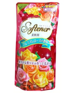 Кондиционер ополаскиватель Softener для белья с нежным ароматом роз 500 мл Nihon sekken