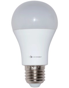Лампа светодиодная E27 15W 4000K груша матовая LC GLS 15 E27 840 L197 Наносвет