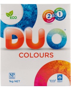 Порошок для стирки colours универсальный 1 кг Duo