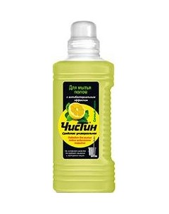 Универсальное чистящее средство для мытья полов сочный лимон 1000 г Чистин